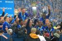 Leicester’s players and manager Claudio Ranieri celebrate the Premier League title in 2016 (Nick Potts/PA)